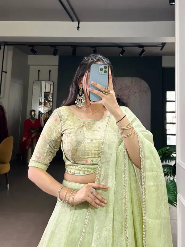 Allen_Crush_Plain_Lehenga_Choli