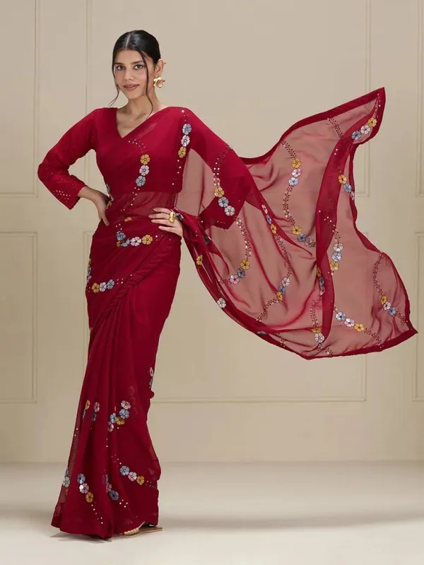 Heavy_Georgette_Designer_Saree_Collection