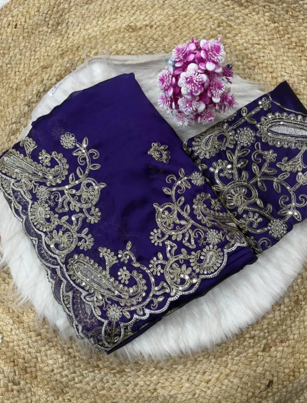 Silk_Embroidery_Worked_Designer_Saree