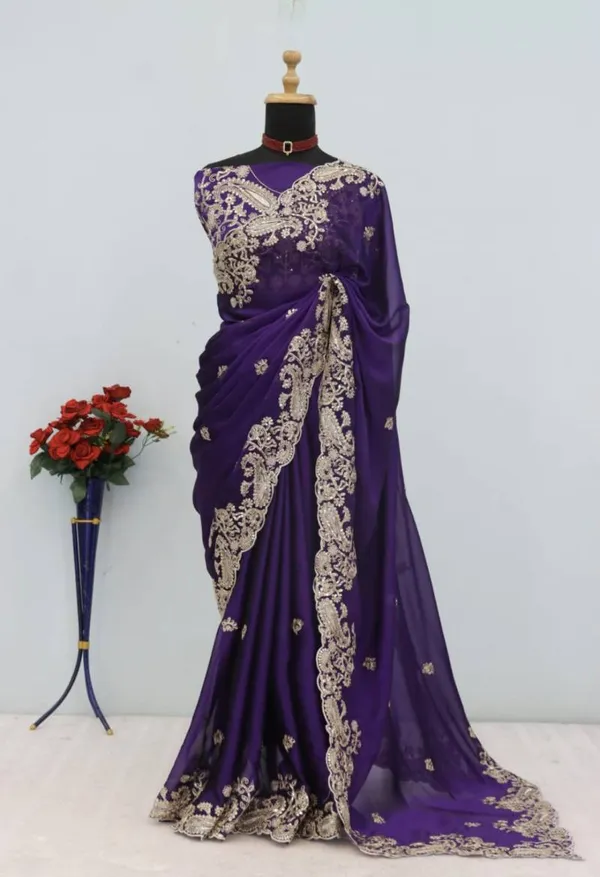Silk_Embroidery_Worked_Designer_Saree