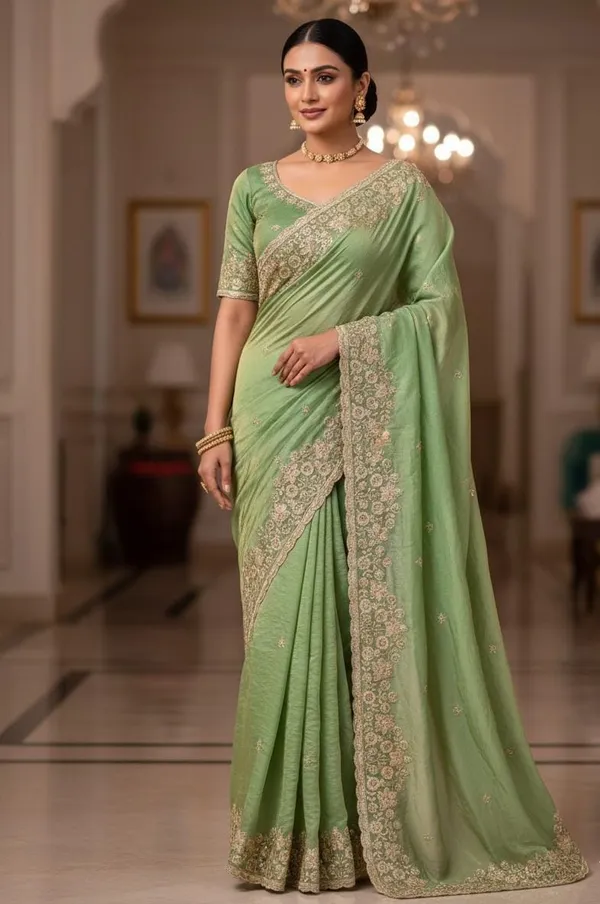 Premium_Fandy_Satin_Embroidery_Saree