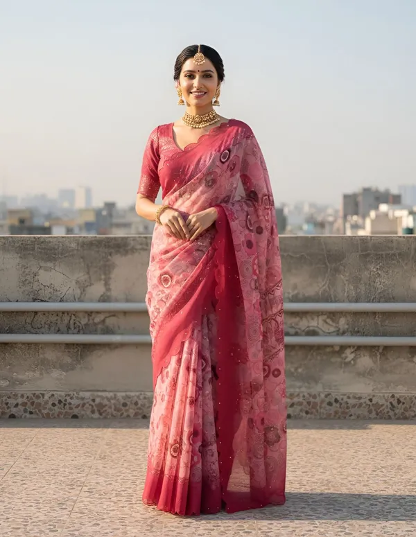 Premium_Gold_Simmar_Silk_Printed_Saree