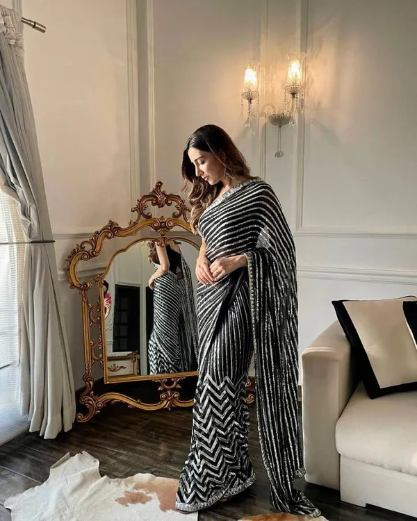 Fancy_Georgette_Designer_Saree