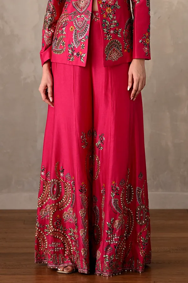 Heavy_Chinon_Embroidered_Party_Wear_Top_With_Plazzo