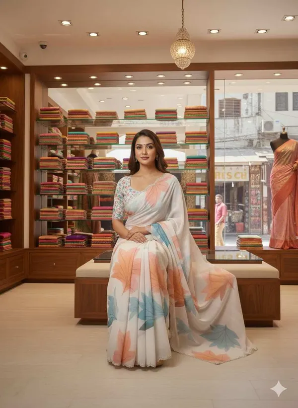 Tebby_Silk_Floral_Printed_Handworked_Saree