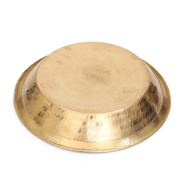 16.8_Inch_Handmade_Brass_Pital_Parat_Platter_Bronze