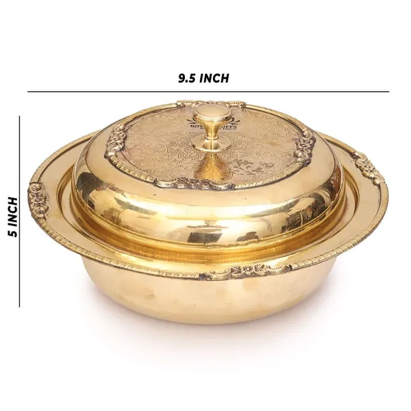 1.5_Litre_I_Brass_Serving_Donga_Dinnerware_Tableware_Serving_Cutlery_Brass_Utensils