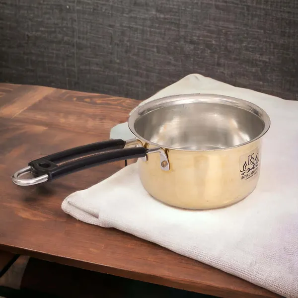 1_Liter_Brass_Sauce_Pan_Tapeli_For_MilkTea_With_Tin_Coating_Inner_Side_Kalai