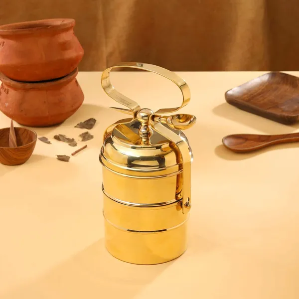 Brass_3_Tier_With_Tin_Lining_Four_Compartments_Office_Tiffin_Lunch_Box