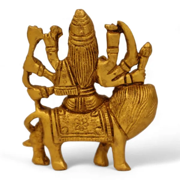 Brass_Antique_Finish_Handmade_Sherawali_Mata_Idol_Maa_Durga_On_Lion_4_Inch