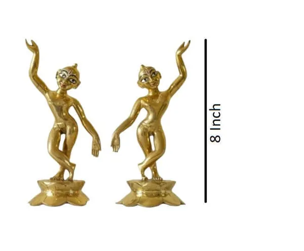 Brass_Gaura_Nitai_Deities_8"_One_Hand_Up_And_One_Down_Lotus_BaseWeight2500_Gram