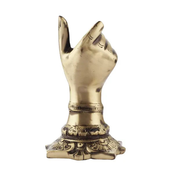 Brass_Hand_Shape_Stylish_Pen_Pencil_Holder