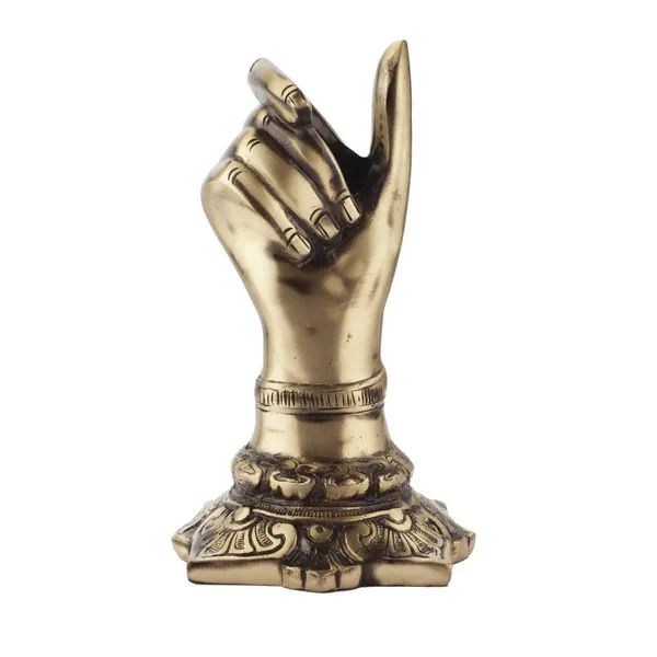 Brass_Hand_Shape_Stylish_Pen_Pencil_Holder