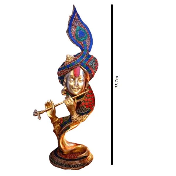 Brass_Krishna_Bhagwan_Idol_Murli_Kishan_Murti_Playing_Bansuri_With_Morpankh_Gift_For_Home_Mandir_Decor_Marriage_Height_35_Cm_Weight_2.5_Kg_Multicolor