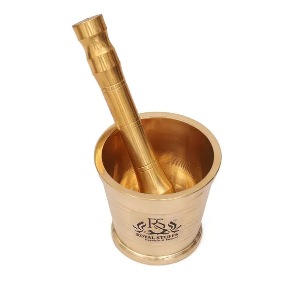 Brass_Mortar_Pestle_Hand_Smasher_Kitchen_Khalbatta_Okhli_Masher