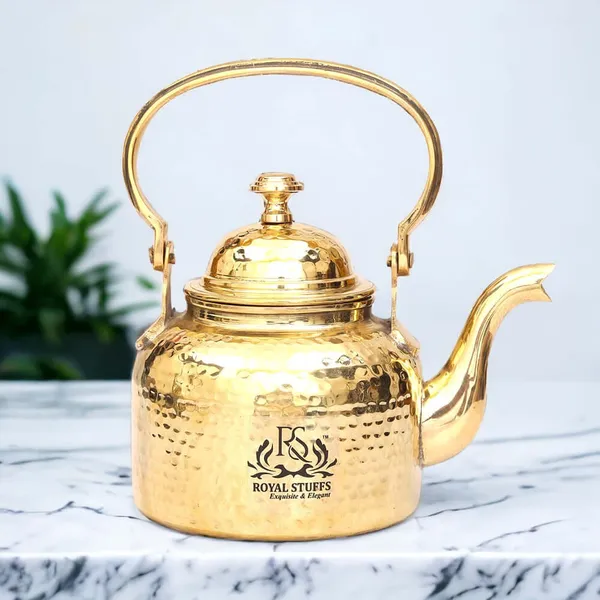 Hammered_Antique_Designer_Brass_Tea_Kettle_Pot_Inside_Tin_Lining_Serving_Tea_Coffee_Tableware_600_Ml