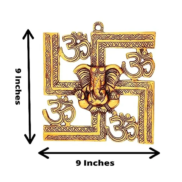 9_Inch_Om_Swastik_Ganesha_Wall_Hanging_Swastik_Symbol_For_Home_Door