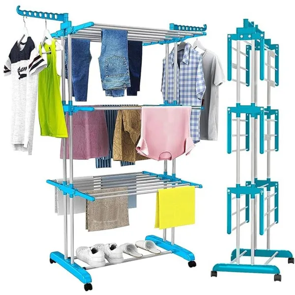 Novatic_Stainless_Steel_+_Virgin_Plastic_Cloth_Drying_Stand_(_3_Tier_)_with_Lockable_Wheels_-_Blue