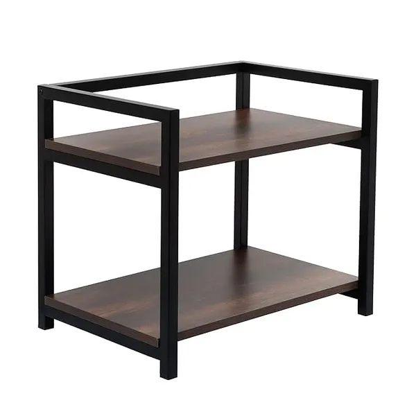 Novatic_Heavy_Duty_Microwave_Oven_Stand,_Kitchen_Storage_Rack/Double_Decker_Oven_Rack,_Metal_Frame,_Wooden_Shelves_(Weight_-_9.5_kg)_-_Walnut_Brown