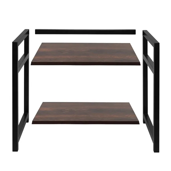 Novatic_Heavy_Duty_Microwave_Oven_Stand,_Kitchen_Storage_Rack/Double_Decker_Oven_Rack,_Metal_Frame,_Wooden_Shelves_(Weight_-_9.5_kg)_-_Walnut_Brown