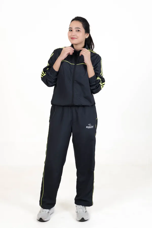 Black_&_Neon_Green_Strip_NS_&_Poly_Mesh_Track_Jacket_For_Women