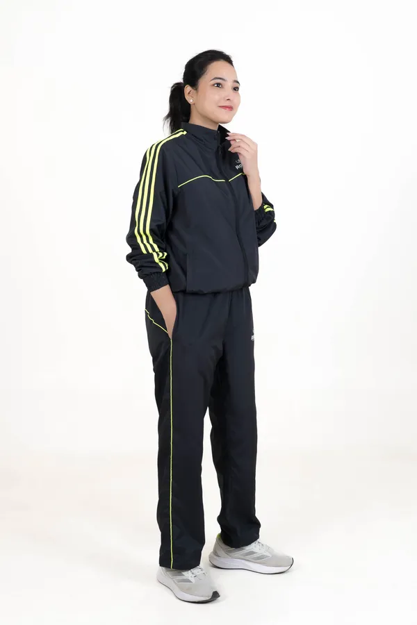 Black_&_Neon_Green_Strip_NS_&_Poly_Mesh_Track_Jacket_For_Women