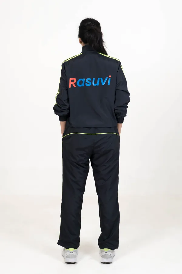 Black_&_Neon_Green_Strip_NS_&_Poly_Mesh_Track_Jacket_For_Women