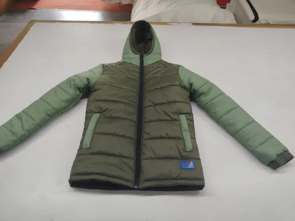 Pista_&_Olive_Green_NS_Butter_&_Tafta_Polyster_Puffer_Jacket_For_Kids