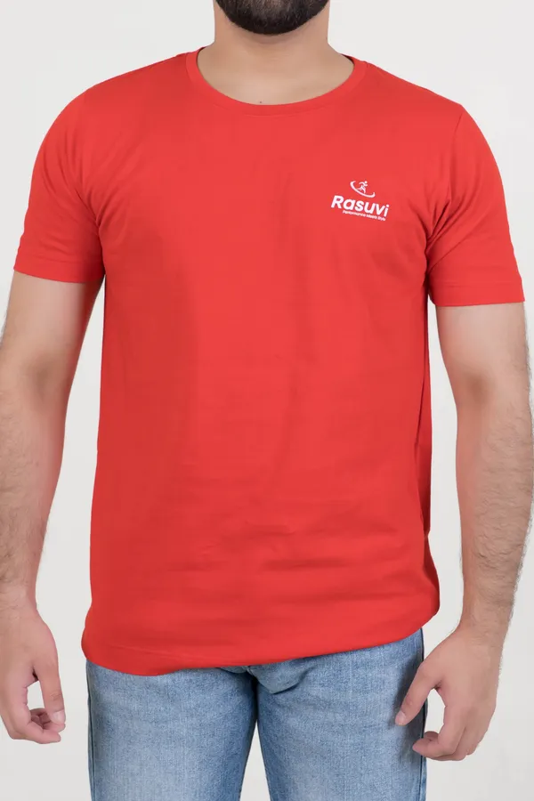 Red_Cotton_Single_Jersey_T-shirt_For_Men