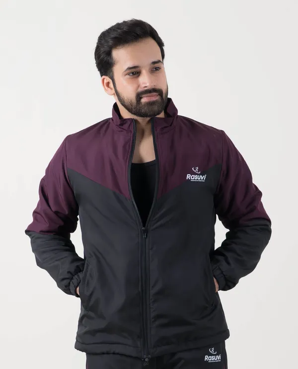 Black,_Olive_&_Blue_NS_&_Tafta_Polyster_NS_Fleece_Jacket_For_Men