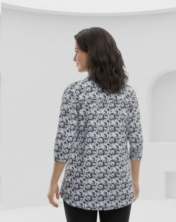 Printed_Cotton_Cambric_Short_Length_Kurti_For_Women