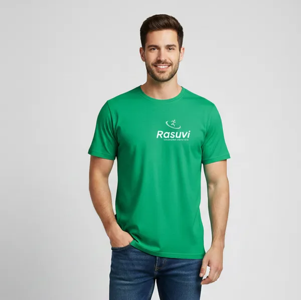 Green_Cotton_Single_Jersey_T-shirt_For_Men