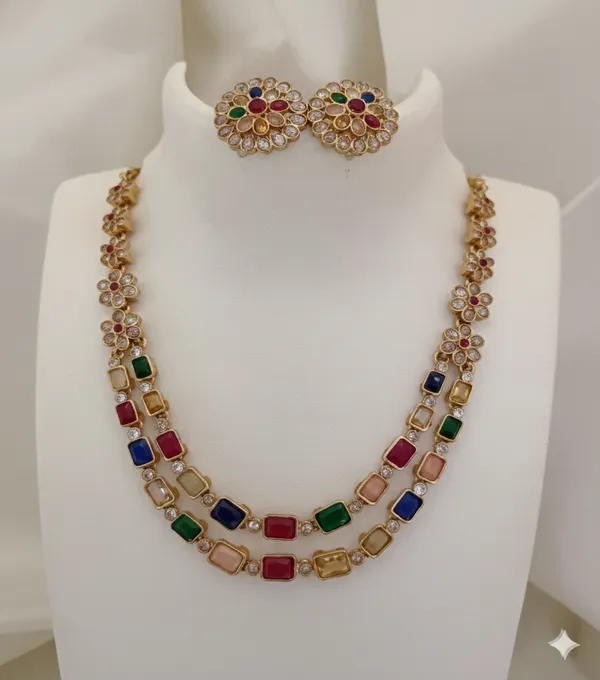 Multi_Color_Stone_Gold_Finish_Necklace_Set