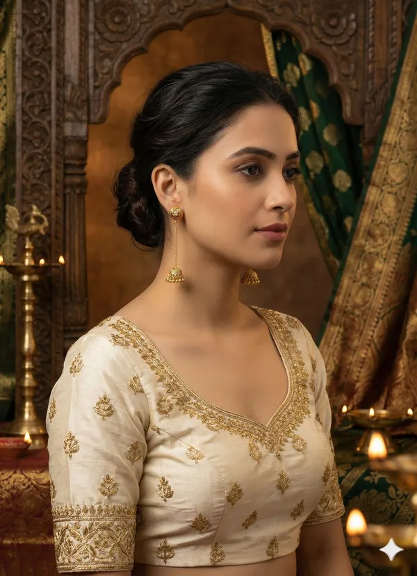 Gold_Single_Line_Kashmiri_Jhumka_For_Women