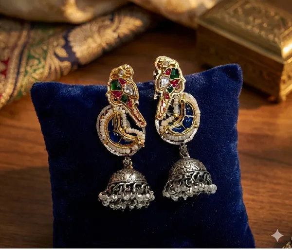 Morni_Chaand_Jhumki_Earrings