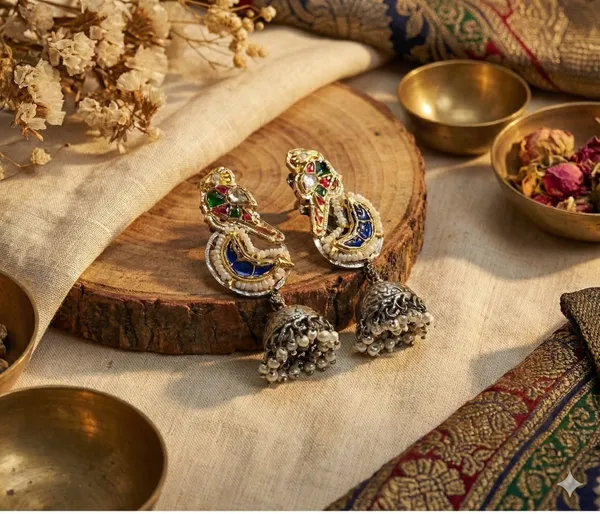 Morni_Chaand_Jhumki_Earrings