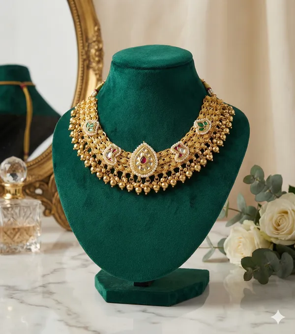Filigree_Bloom_Gold_Plated_Fusion_Single_Necklace