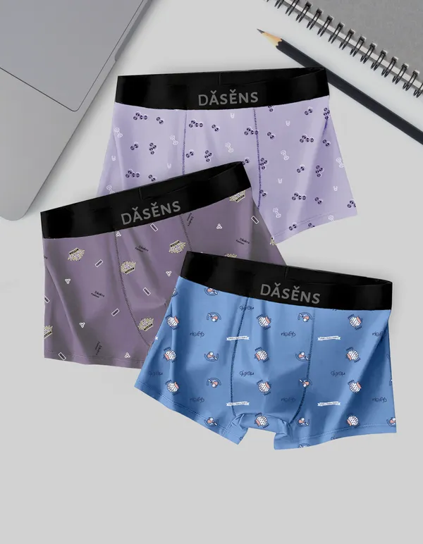 Pack_Of_3_Premium_Nylon_Brief_For_Men_(Multicolor)