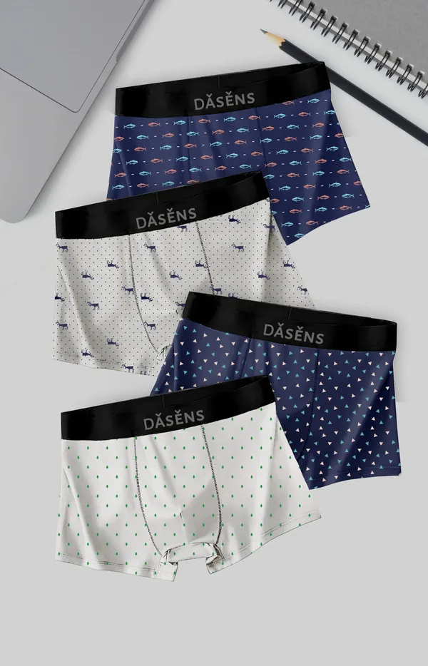 Pack_Of_4_Premium_Nylon_Brief_For_Men_(Multicolor)