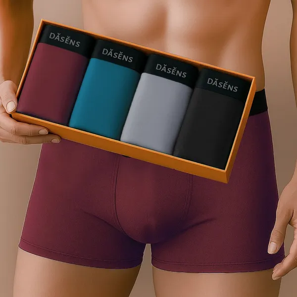 Pack_Of_4_Premium_Nylon_Trunk_For_Men_(Multicolor)