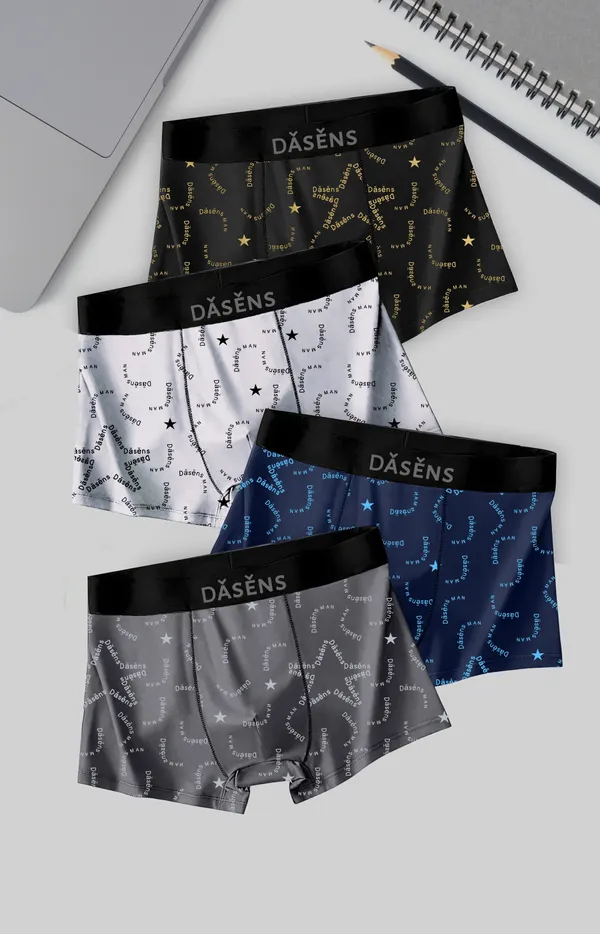 Pack_Of_4_Premium_Nylon_Trunk_For_Men_(Multicolor)