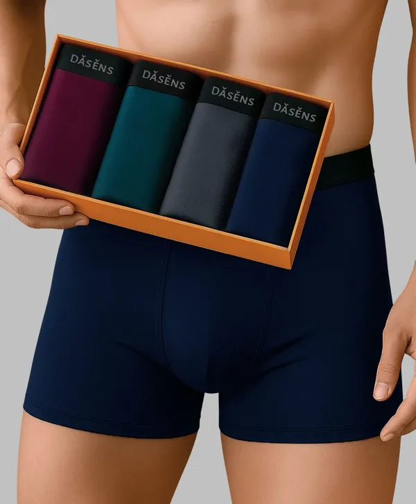 Pack_Of_4_Premium_Nylon_Trunk_For_Men_(Multicolor)