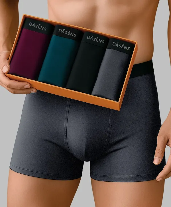 Pack_Of_4_Premium_Nylon_Trunk_For_Men_(Multicolor)