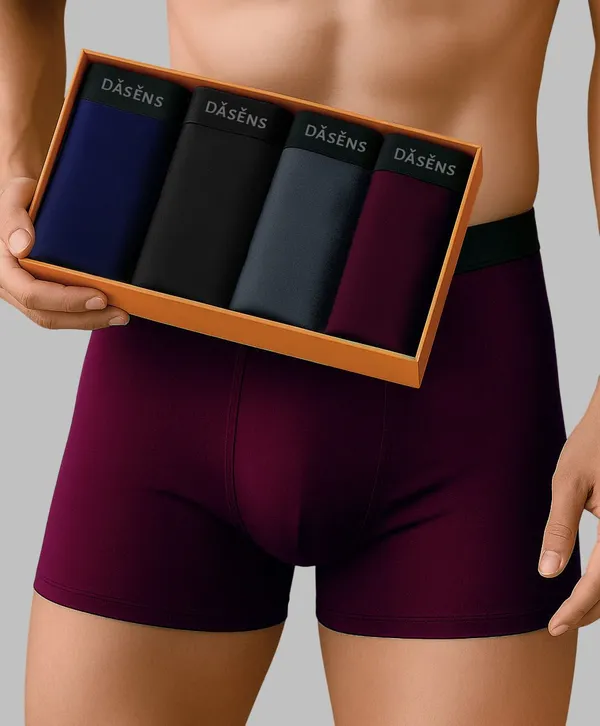 Pack_Of_4_Premium_Nylon_Trunk_For_Men_(Multicolor)