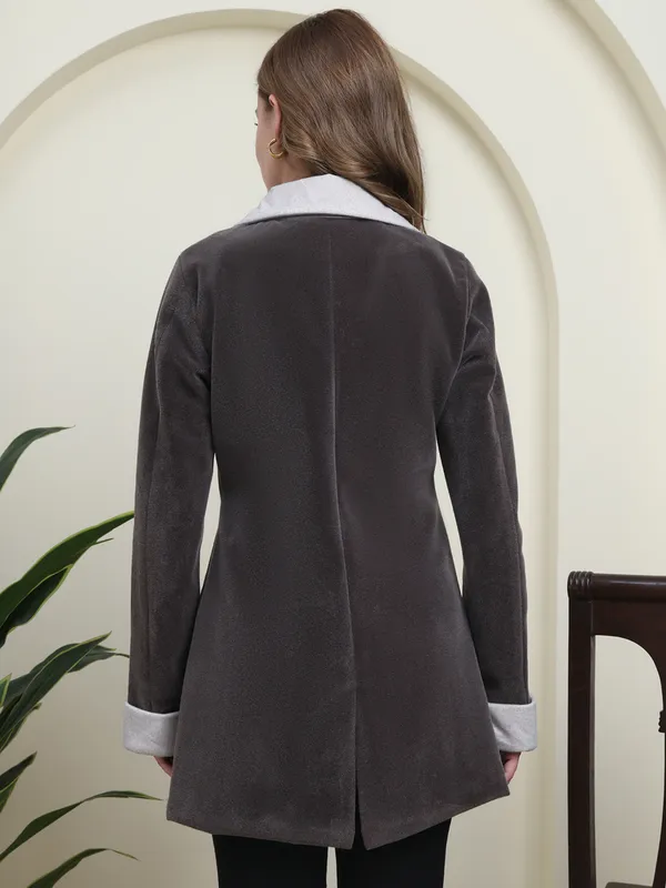 Black_Winter_Luxe_Suede_Long_Coat_For_Women