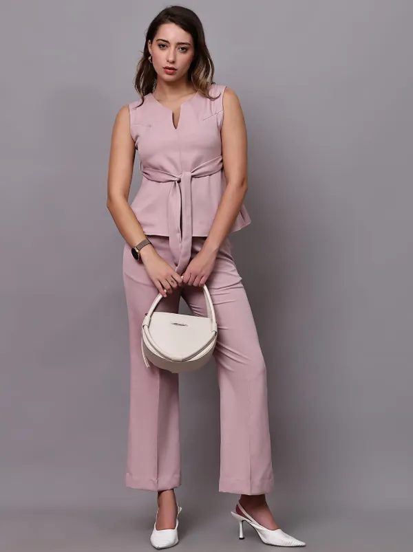 Pale_Peach_Banana_Crepe_Tops_&_Trousers__For_Women