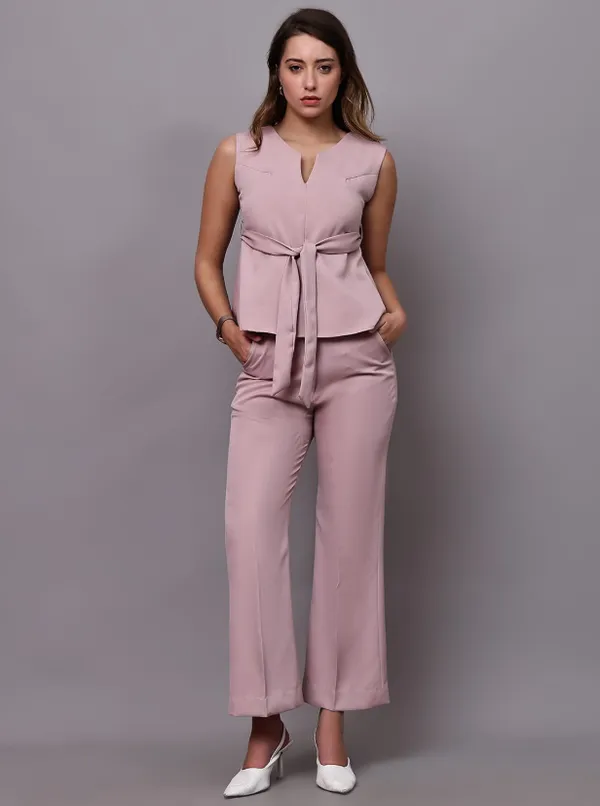 Pale_Peach_Banana_Crepe_Tops_&_Trousers__For_Women