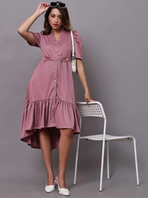Puce_Pink_Puce_Pink_Dress_For_Women
