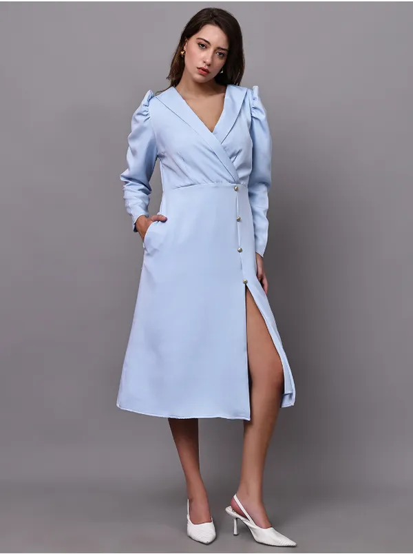 Sky_Blue_Banana_Crepe_Dress_For_Women