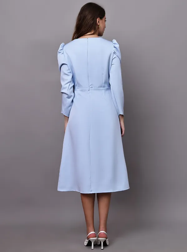 Sky_Blue_Banana_Crepe_Dress_For_Women